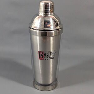 Ketel One Vodka Cocktail Shaker Stainless Steel Double Wall Insulated 3-Piece